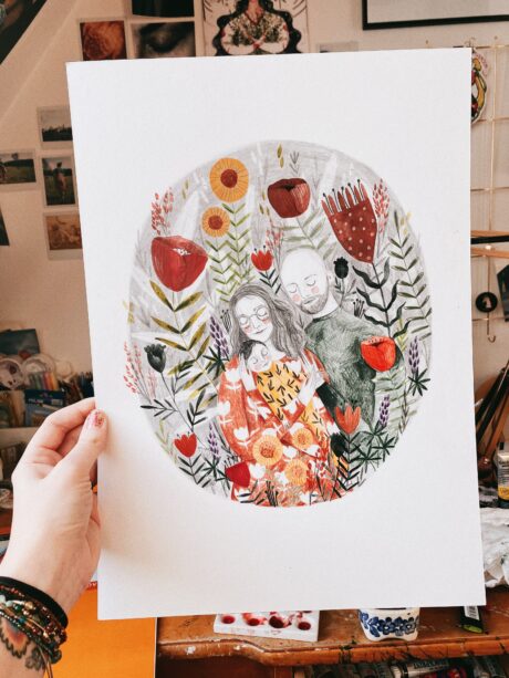 Ilustracja rodzinna - obrazek 3