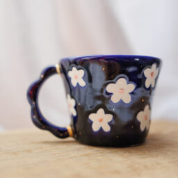 Kubek Łączka kobaltowy 360ml