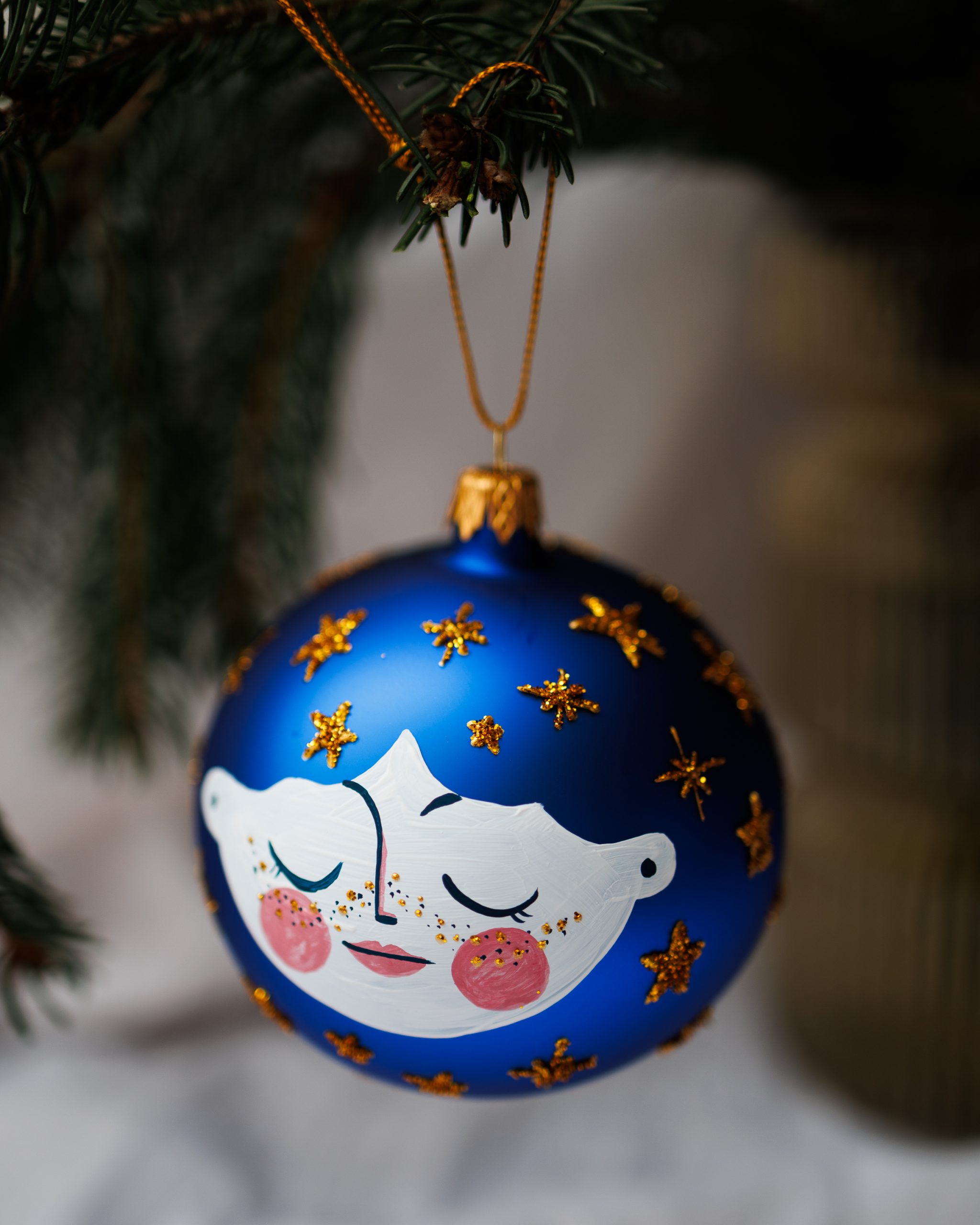 Bombka Nocka 10cm - obrazek 3