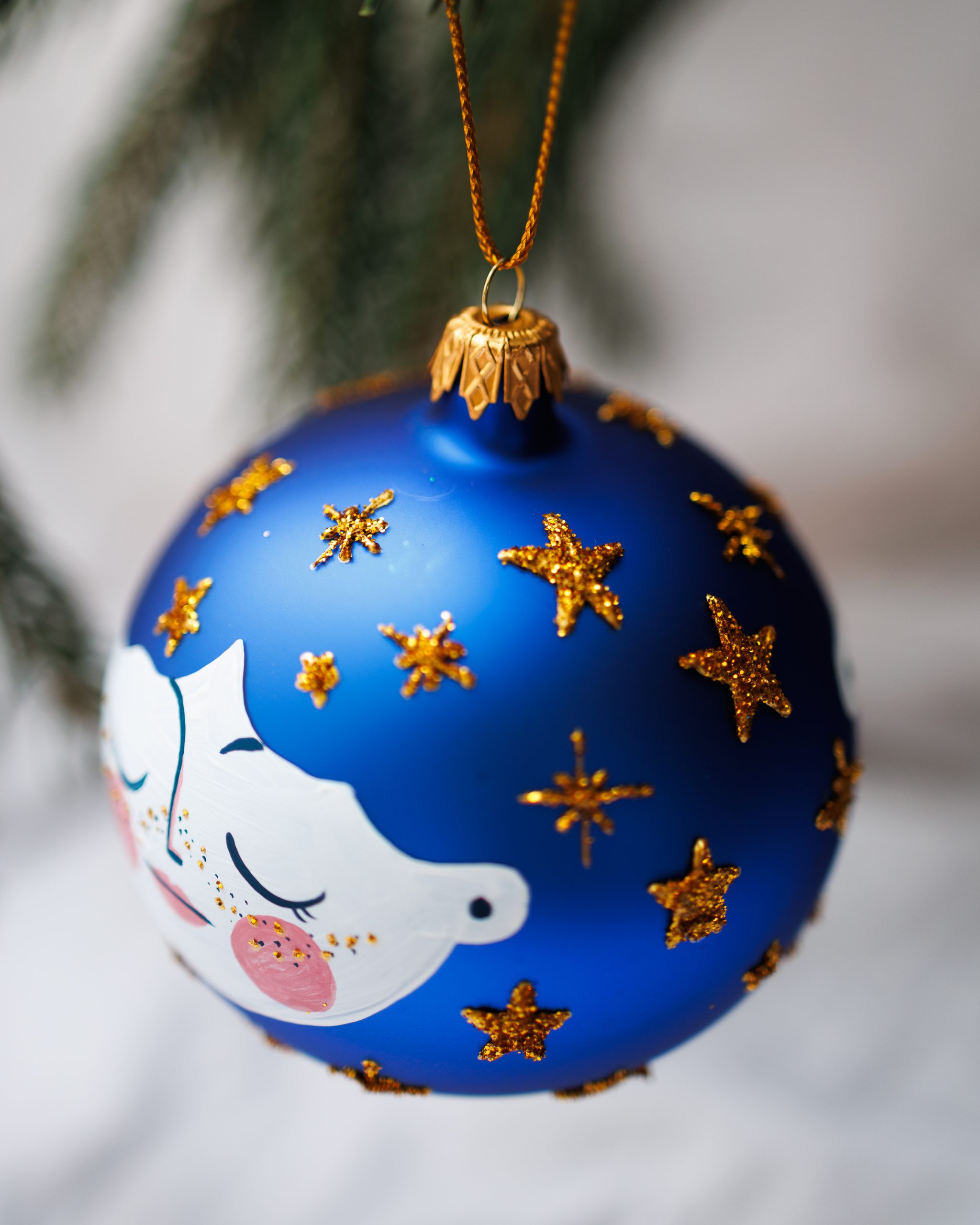 Bombka Nocka 10cm - obrazek 2