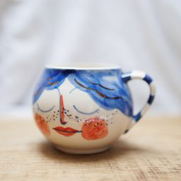 Kubek Piegus kobaltowy 215ml