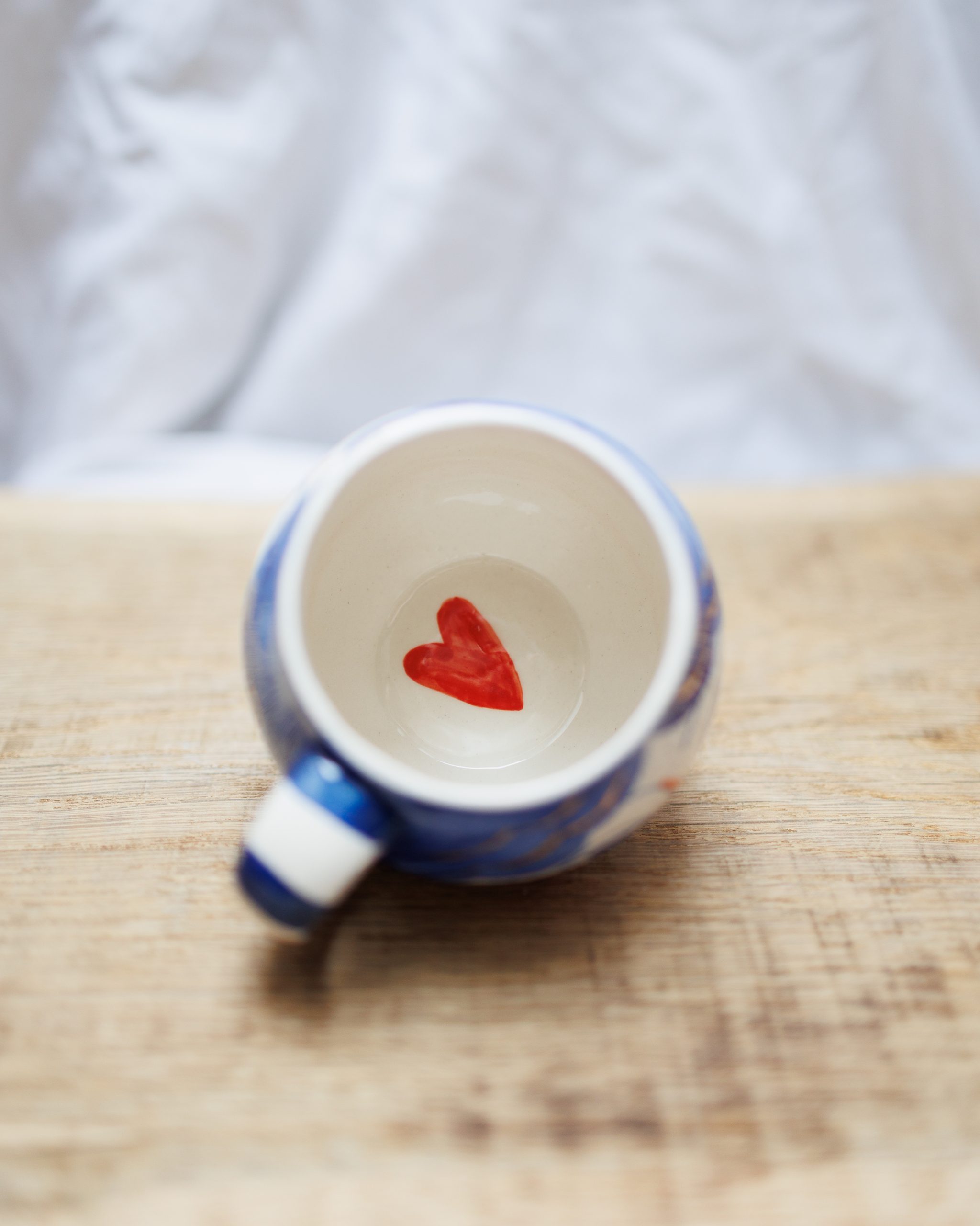 Kubek Piegus kobaltowy 215ml - obrazek 3